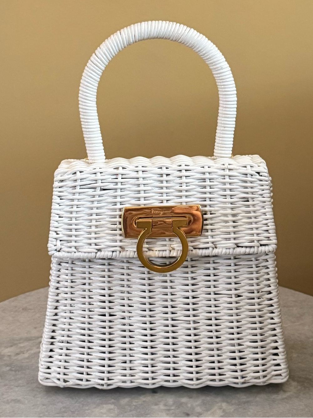 Ferragamo Gancini Handbag